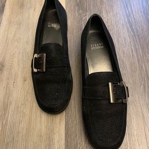 Stuart weitzman slip on with small platform